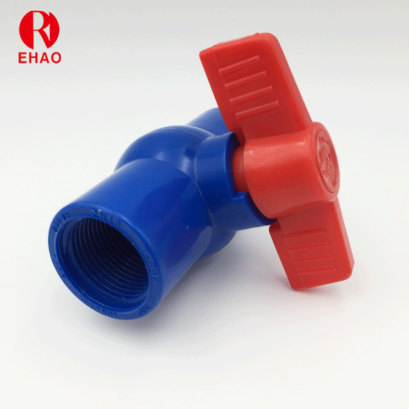 2-1/2＂(75mm) Customized PVC Round Compact Ball Valve with Thread